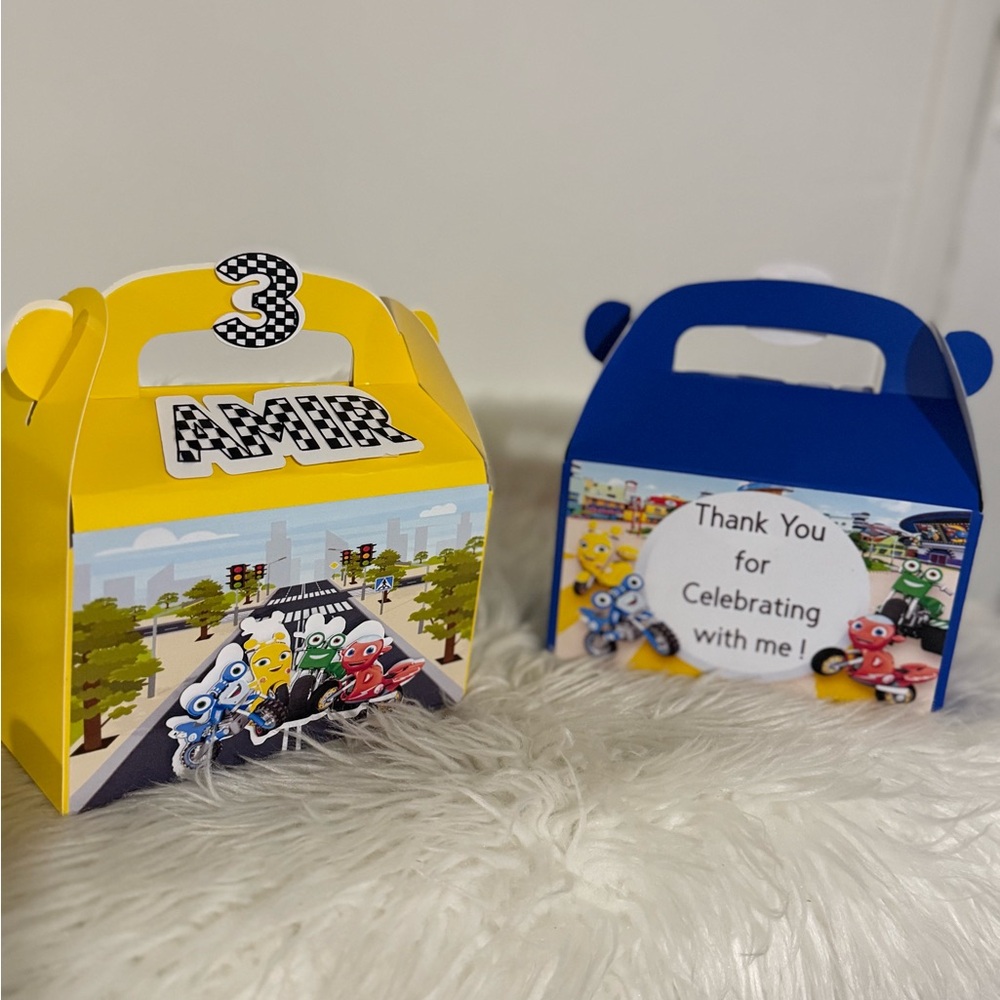 Colorful Party Favor Boxes